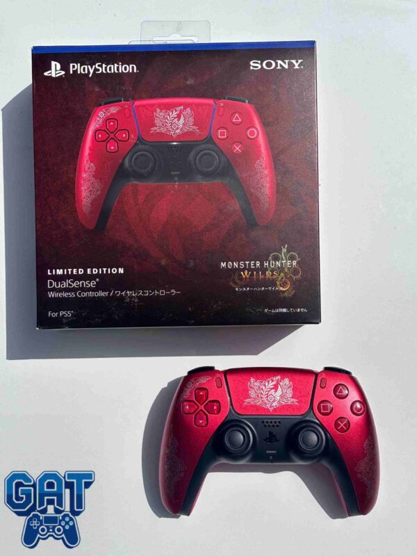 دسته پلی استیشن 5 طرح Monster Hunter: Wilds